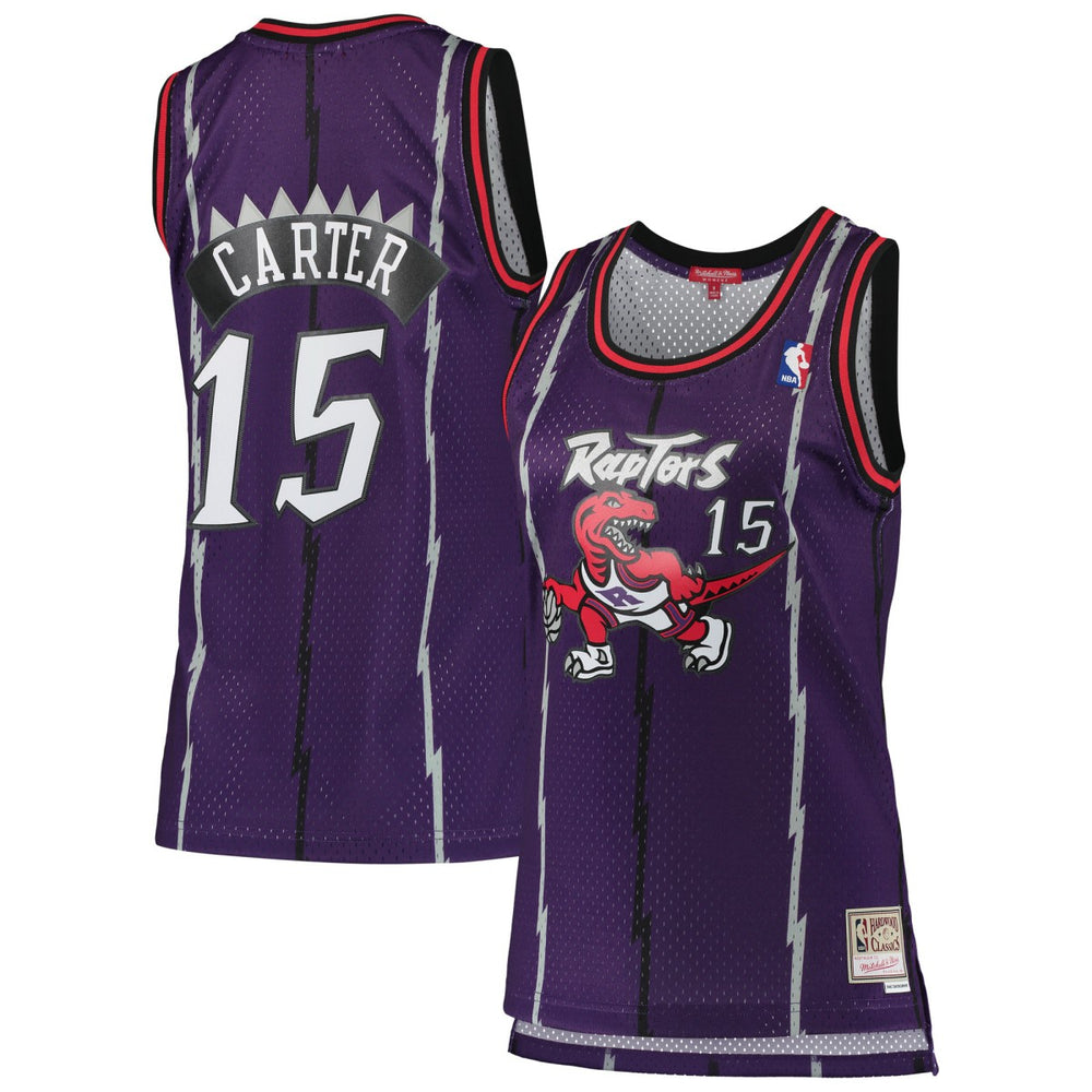 NBA Vince Carter Toronto Raptors Women's 1998/99 Hardwood Classics Swingman Jersey