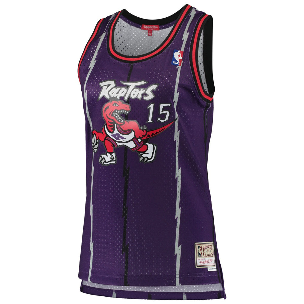 NBA Vince Carter Toronto Raptors Women's 1998/99 Hardwood Classics Swingman Jersey