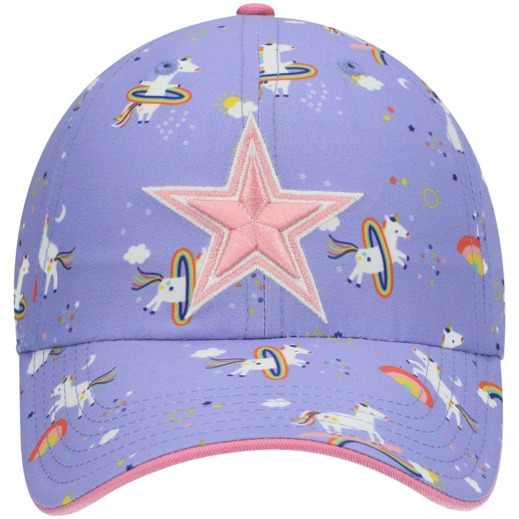 '47 Girls Preschool Unicorn Clean Up Adjustable Hat - Dallas Cowboys