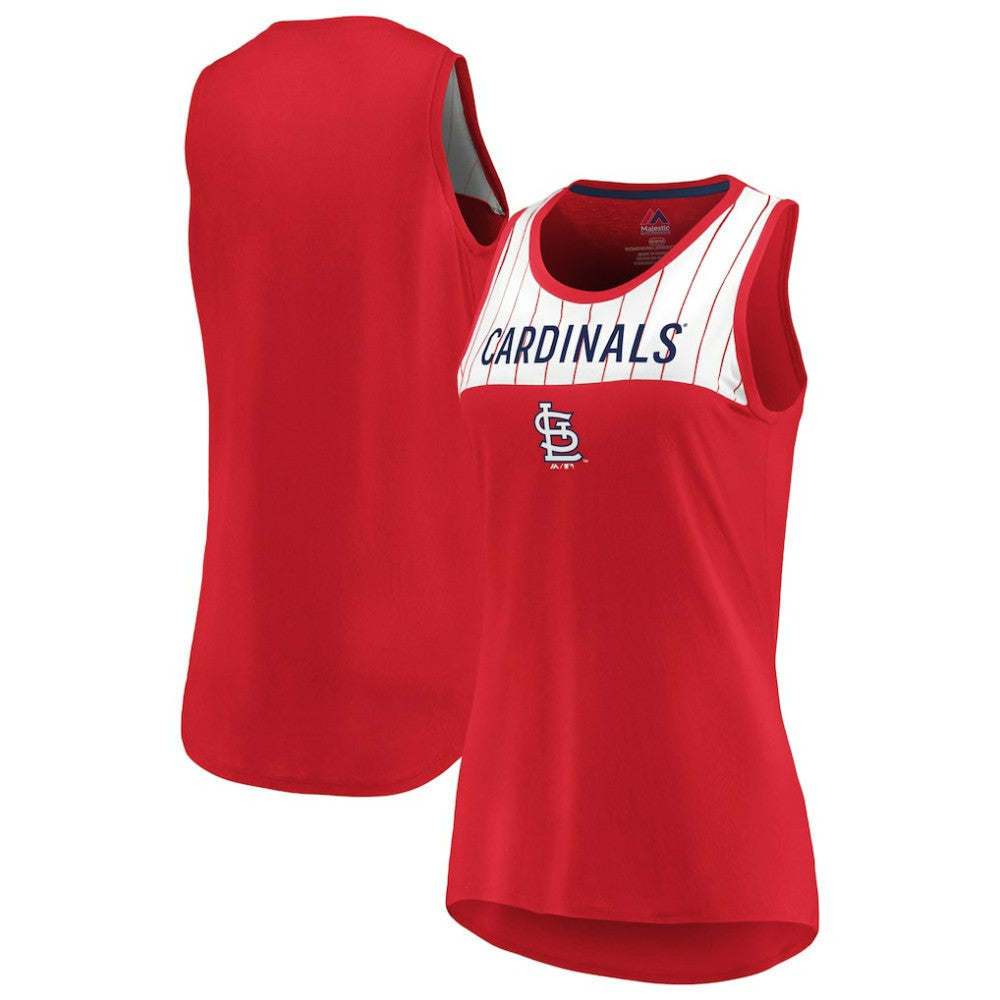 MLB St. Louis Cardinals Majestic Women's Break From Tradition Tank Top