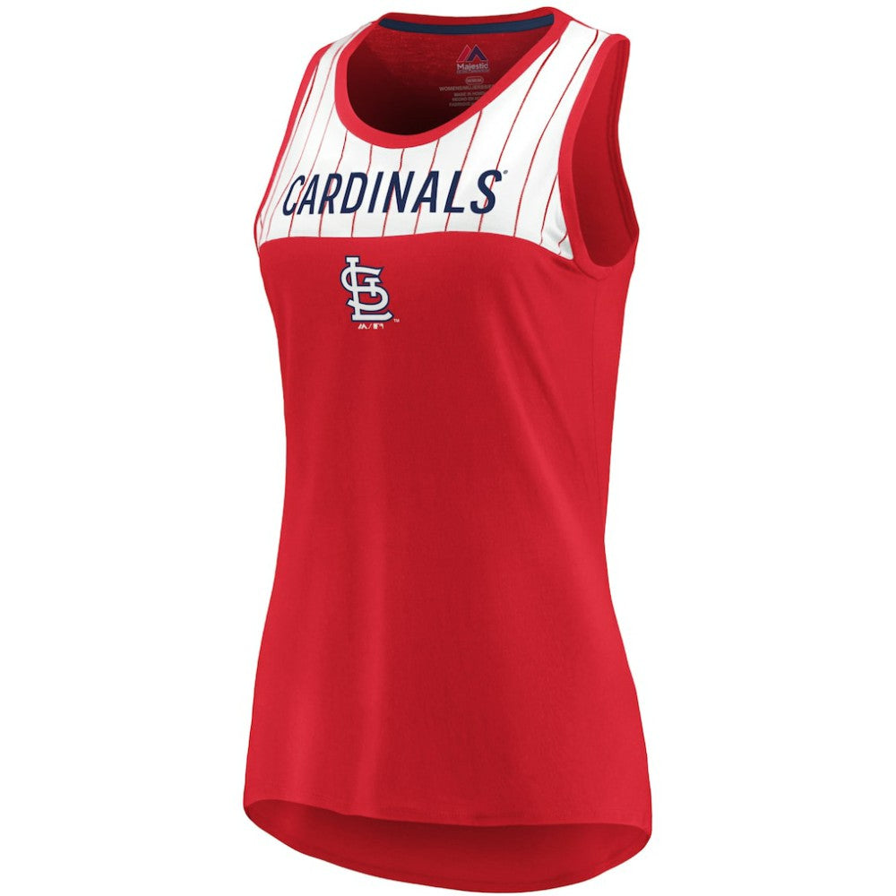MLB St. Louis Cardinals Majestic Women's Break From Tradition Tank Top
