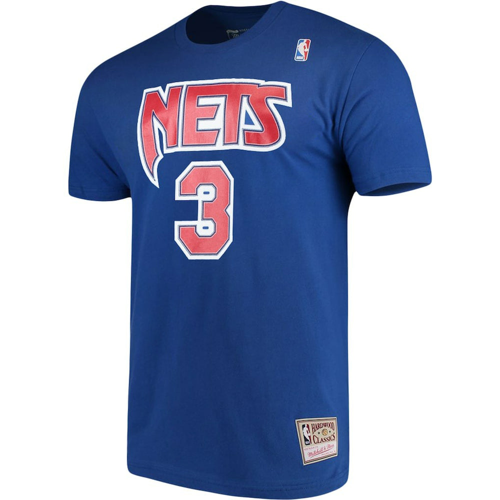 NBA Drazen Petrovic Brooklyn Nets Hardwood Classics Name & Number Player T-Shirt