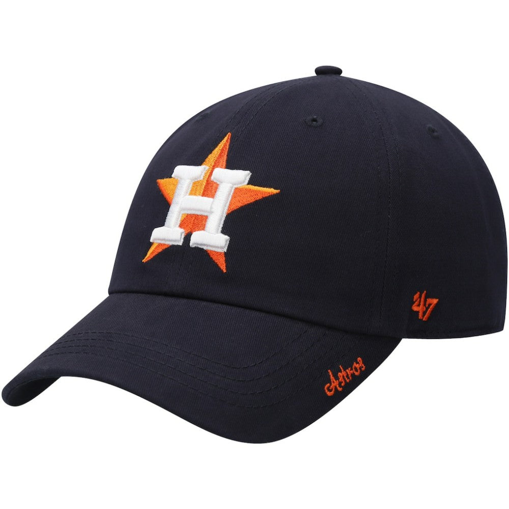 MLB Houston Astros '47 Women's Team Miata Clean Up Adjustable Hat