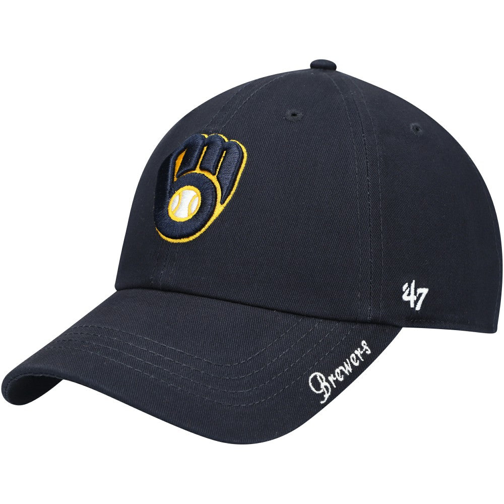 MLB Milwaukee Brewers '47 Women's Team Miata Clean Up Adjustable Hat
