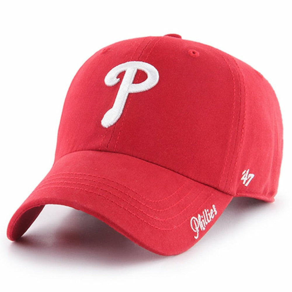MLB Philadelphia Phillies '47 Women's Team Miata Clean Up Adjustable Hat