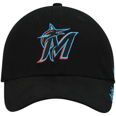 MLB Miami Marlins '47 Women's Team Miata Clean Up Adjustable Hat