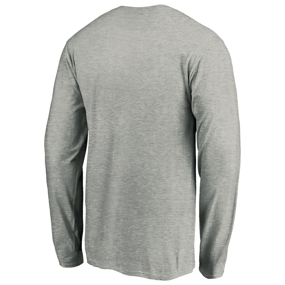 NHL Heather Gray San Jose Sharks Graffiti Shark Long Sleeve T-Shirt