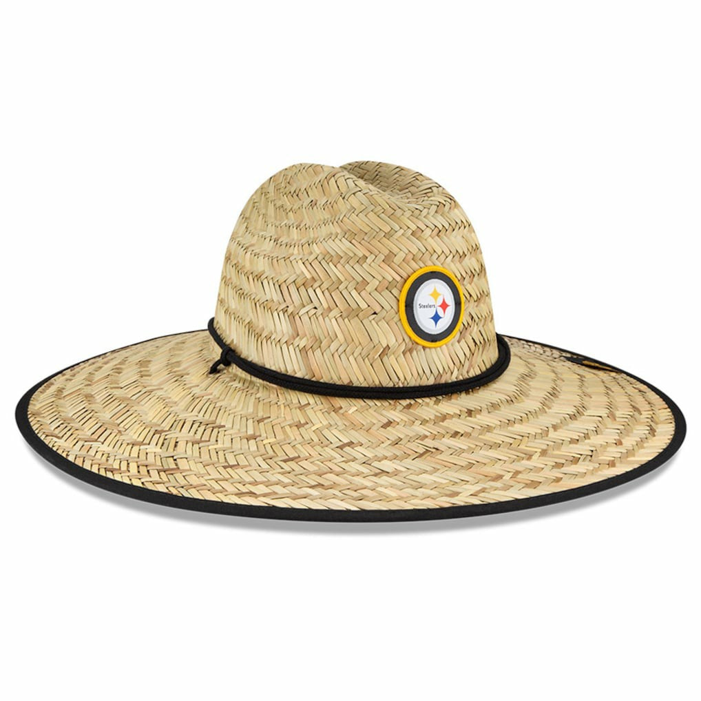 NFL Training Camp Straw Lifeguard Hat - Pittsburgh Steelers