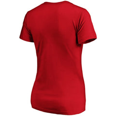 MLB Philadelphia Phillies Fanatics Women's Victory Script V-Neck T-Shirt