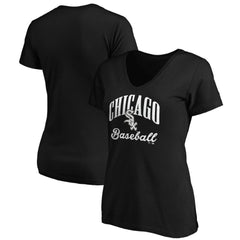 MLB Chicago White Sox Fanatics Women's Victory Script V-Neck T-Shirt