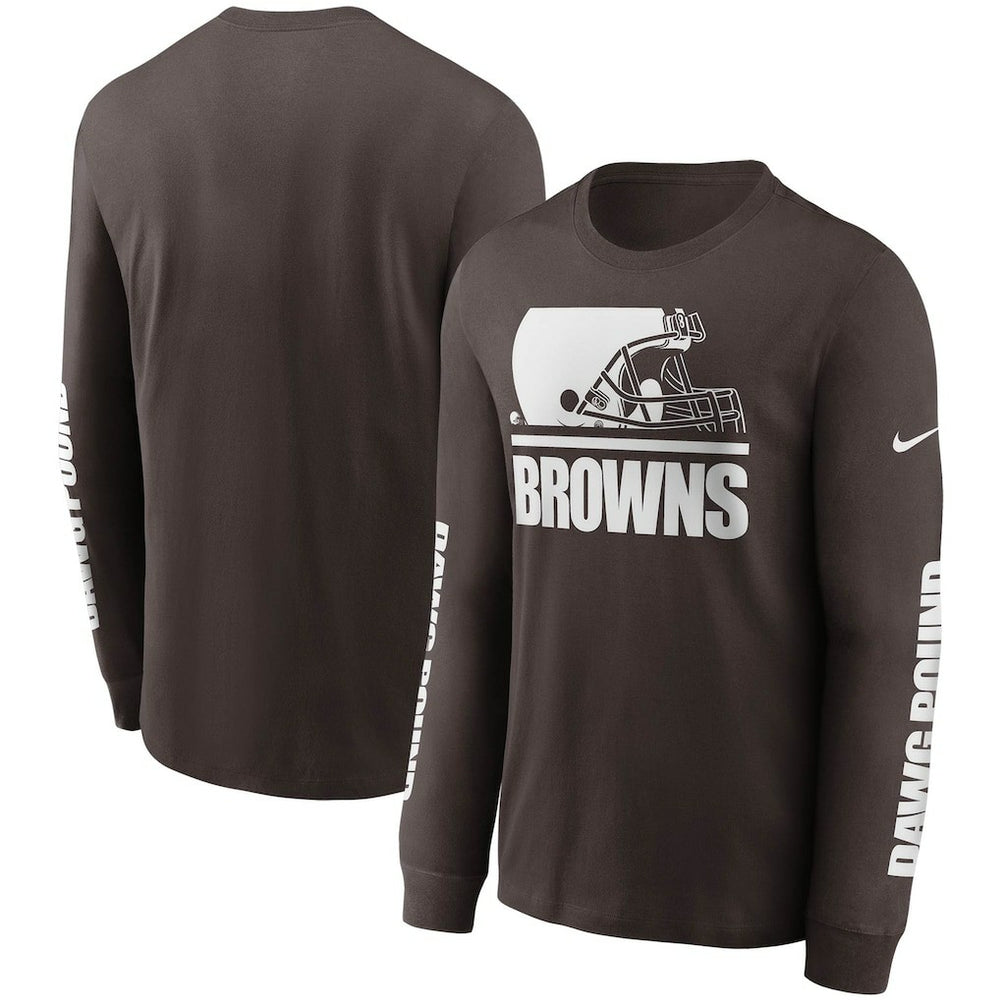 Split Local Long Sleeve T-Shirt - Cleveland Browns