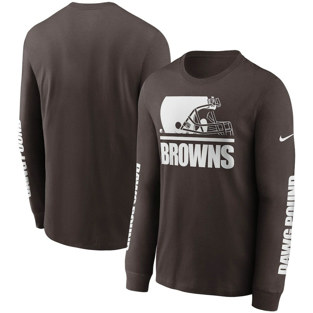 Split Local Long Sleeve T-Shirt - Cleveland Browns