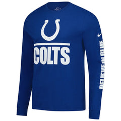 Split Local Long Sleeve T-Shirt - Indianapolis Colts