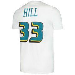 NBA Grant Hill Detroit Pistons Hardwood Classics Stitch Name & Number T-Shirt sale