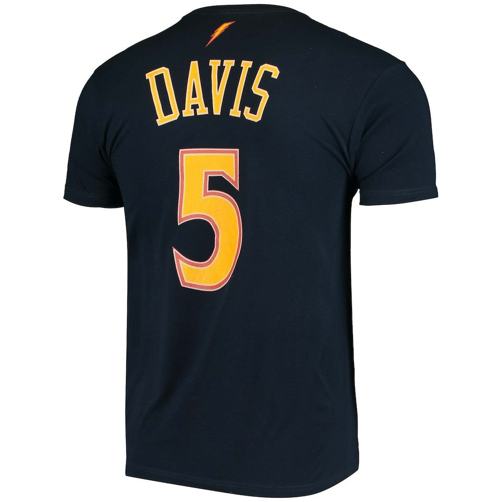 NBA Baron Davis Golden State Warriors Hardwood Classics Stitch Name & Number T-Shirt sale