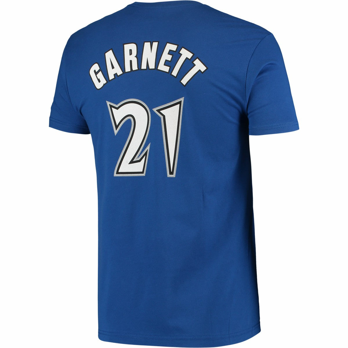 NBA Kevin Garnett Minnesota Timberwolves Hardwood Classics Stitch Name & Number T-Shirt
