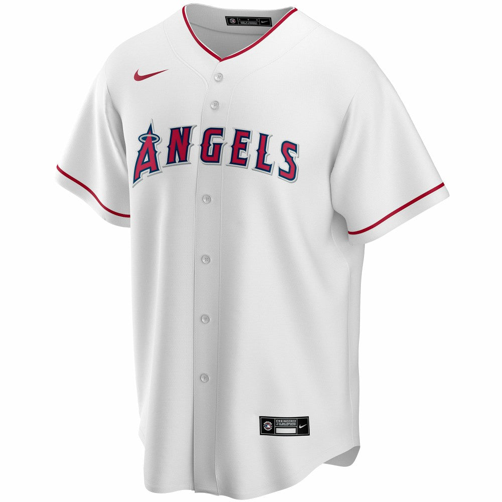 MLB Los Angeles Angels Nike Home Replica Custom Jersey