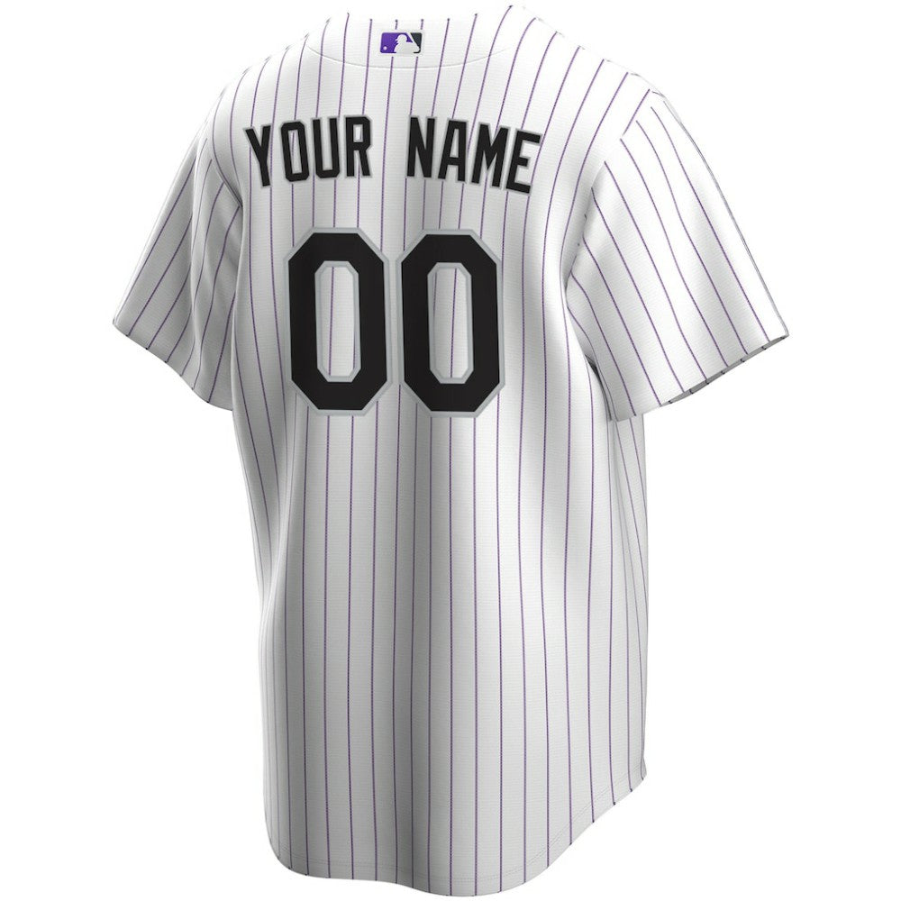 MLB Colorado Rockies Nike Home Replica Custom Jersey
