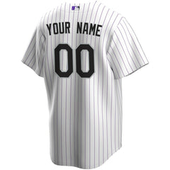 MLB Colorado Rockies Nike Home Replica Custom Jersey