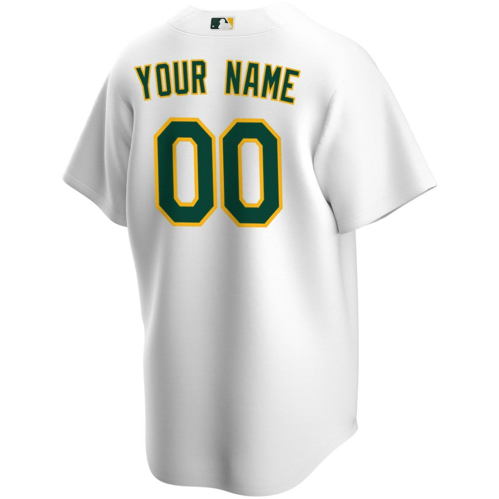 MLB Athletics Nike Home Replica Custom Jersey