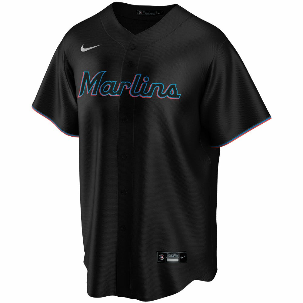 MLB Miami Marlins Nike Alternate Replica Custom Jersey