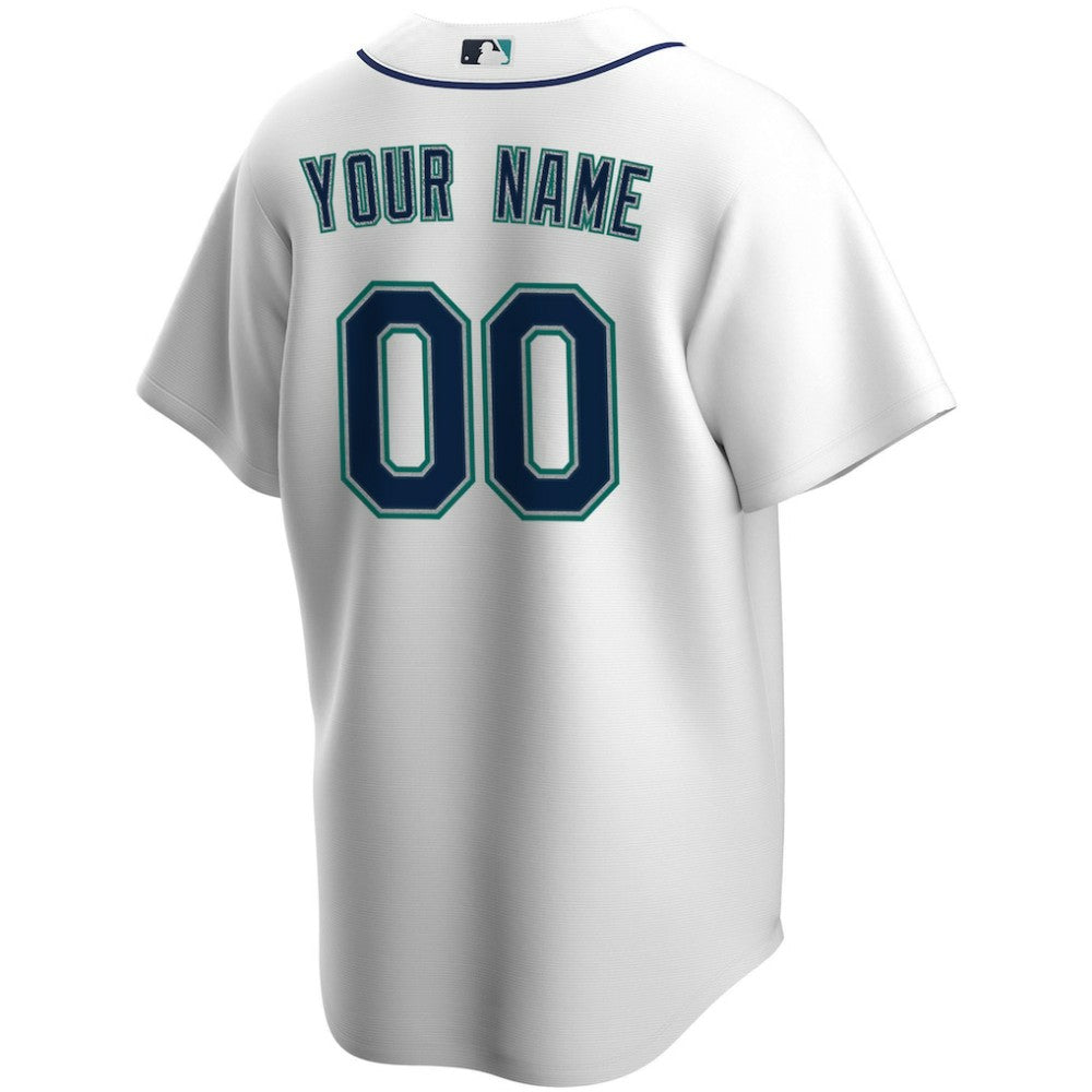 MLB Seattle Mariners Nike Home Replica Custom Jersey
