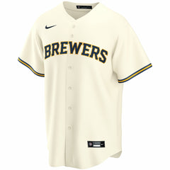 MLB Milwaukee Brewers Nike Home Replica Custom Jersey