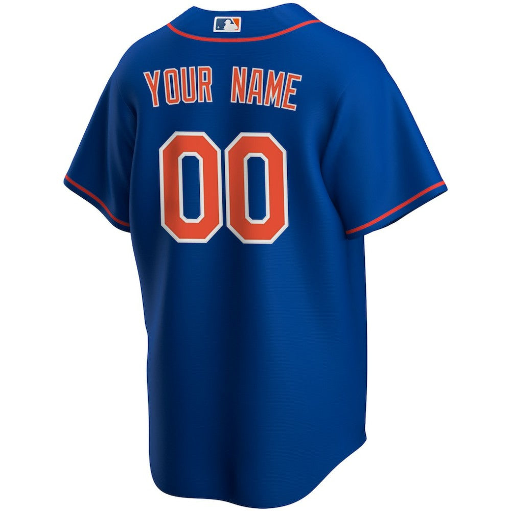 MLB New York Mets Nike Alternate Replica Pick-A-Player Custom Jersey