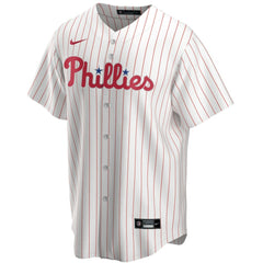 MLB Philadelphia Phillies Nike Home Replica Custom Jersey