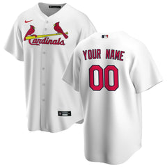 MLB St. Louis Cardinals Nike Home Replica Custom Jersey