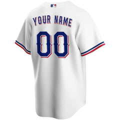 MLB Texas Rangers Nike Home Replica Custom Jersey