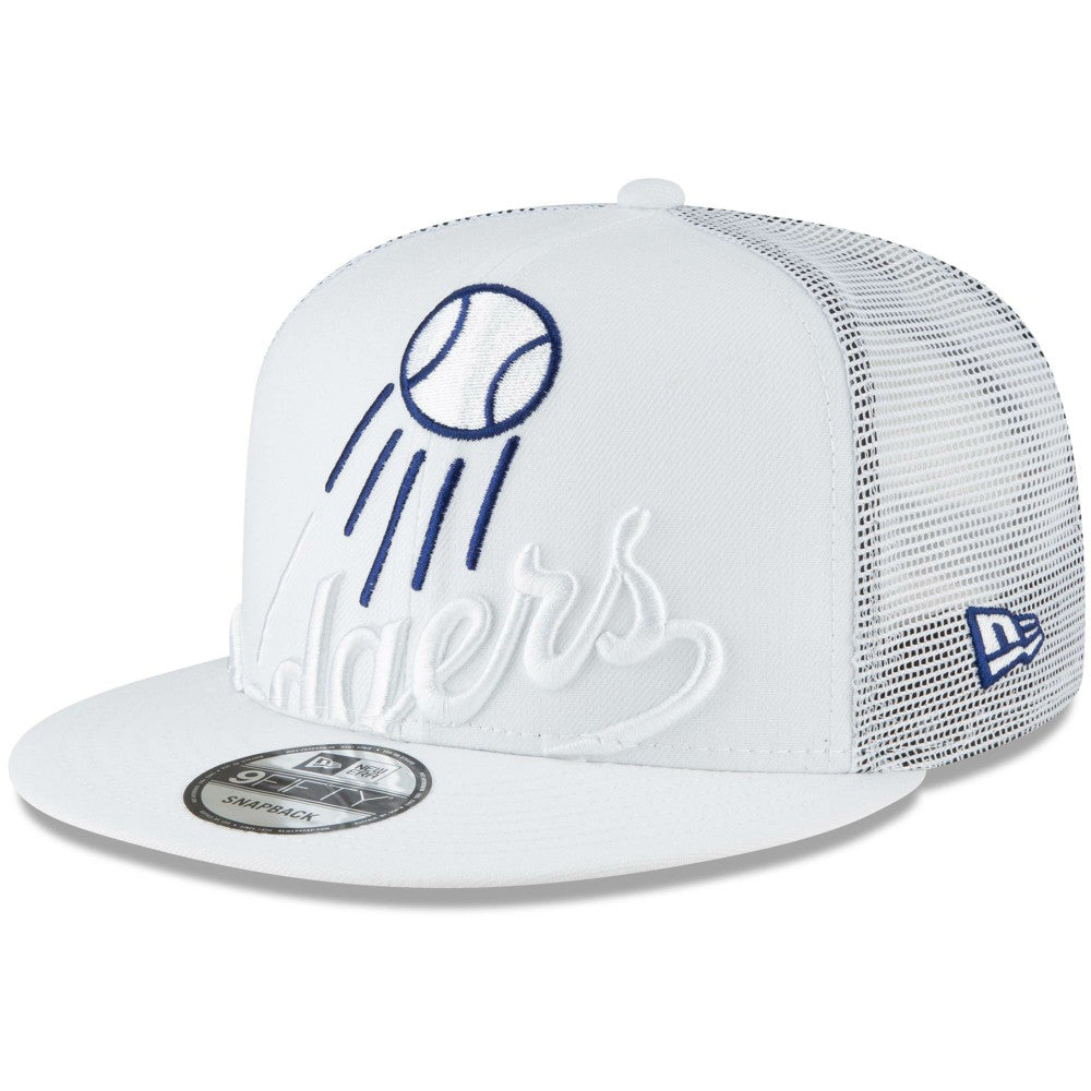 MLB Los Angeles Dodgers New Era Elements Trucker 9FIFTY Snapback Hat