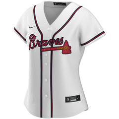 MLB Atlanta Braves Nike Women's Home Replica Custom Jersey