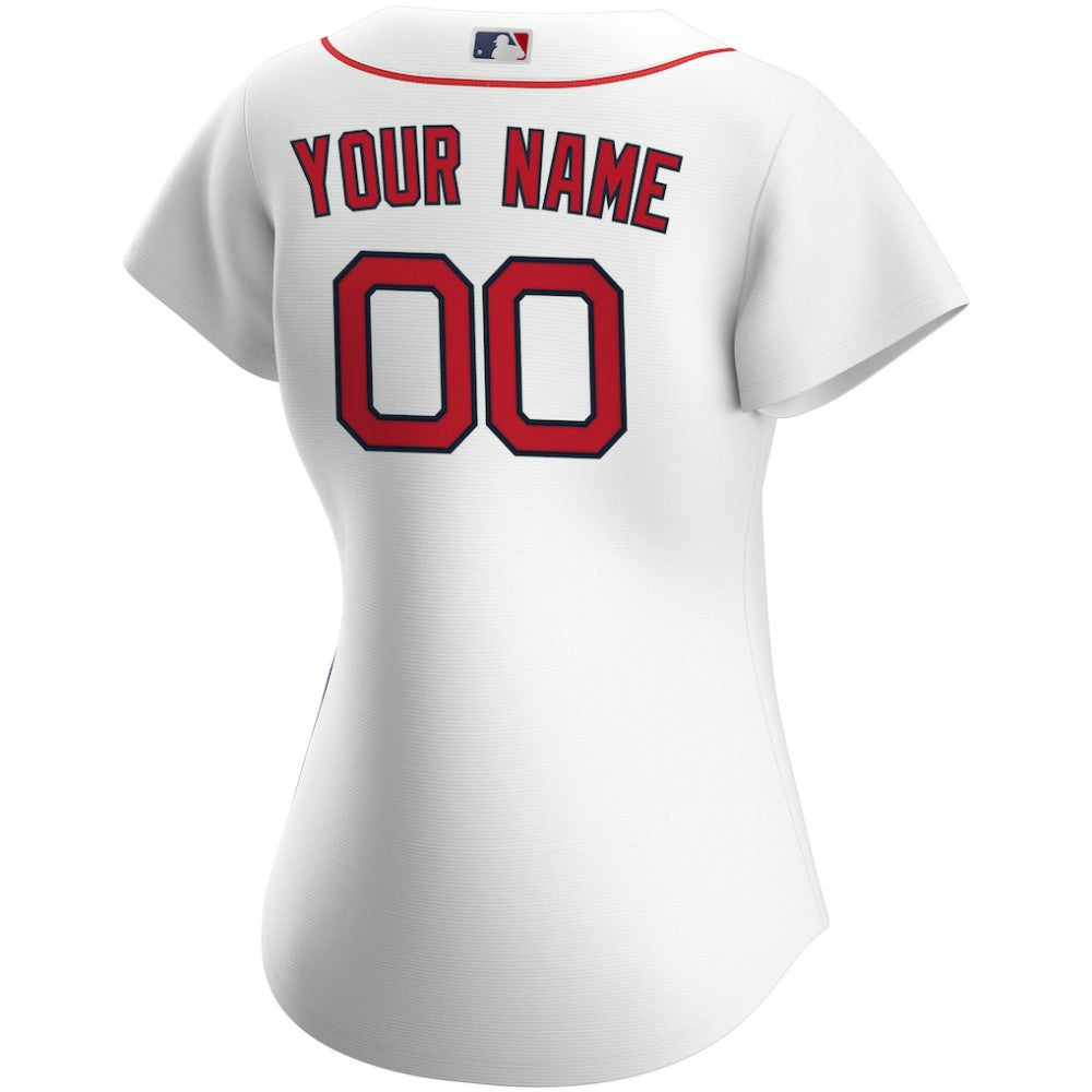 MLB Boston Red Sox Nike Women's Home Replica Custom Jersey
