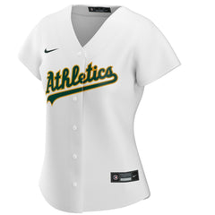 MLB Athletics Nike Women's Home Replica Custom Jersey
