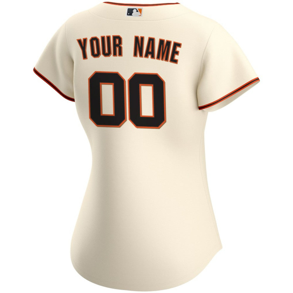 MLB San Francisco Giants Nike Women's Home Replica Custom Jersey