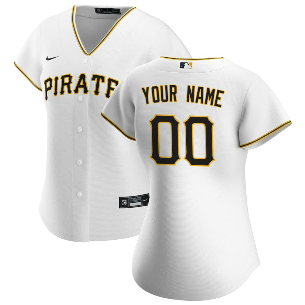 MLB Pittsburgh Pirates Nike Women's Home Replica Custom Jersey