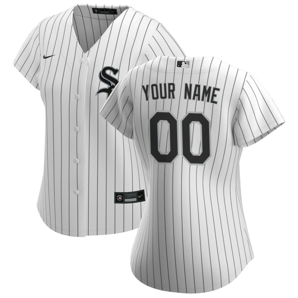 MLB Chicago White Sox Nike Women's Home Replica Custom Jersey