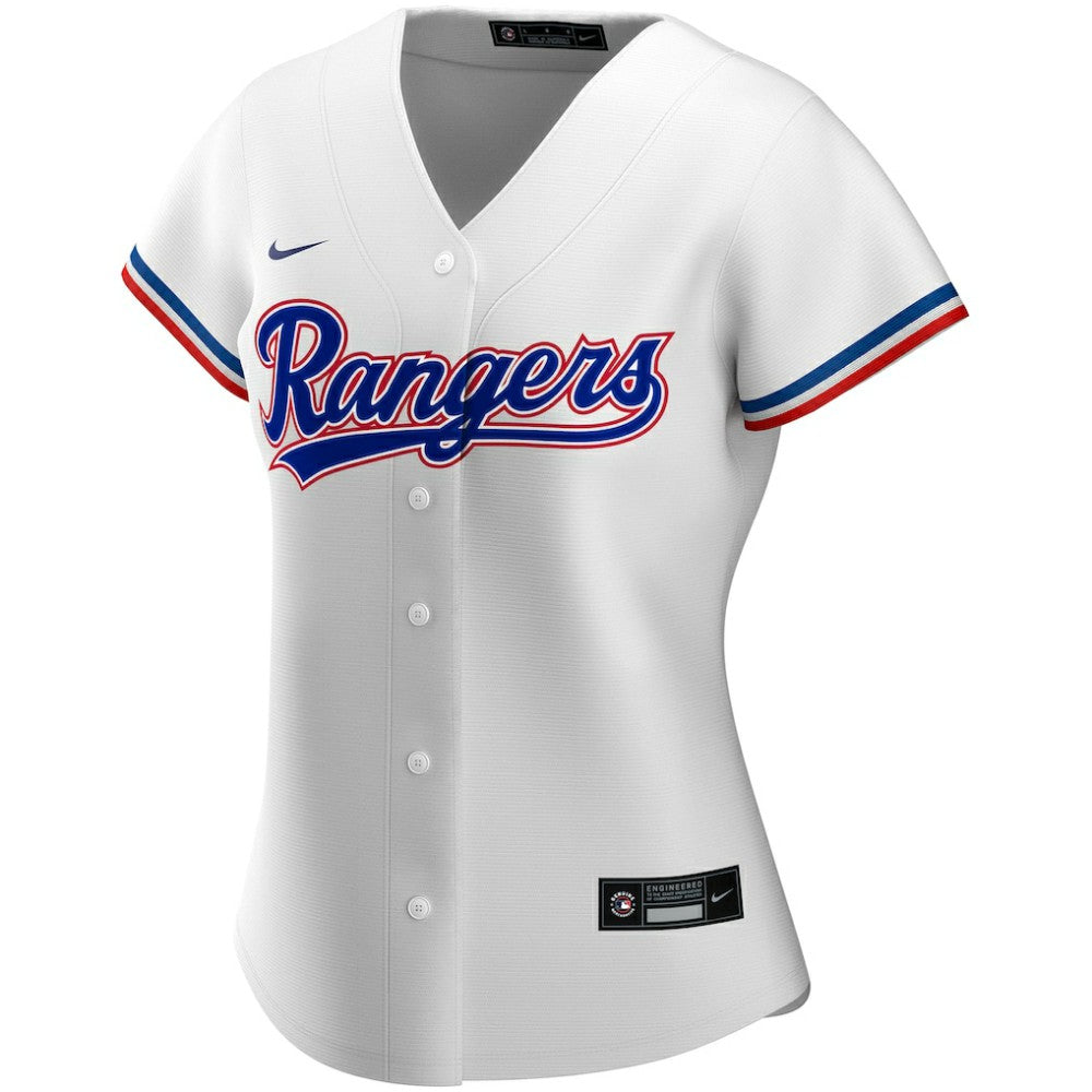 MLB Texas Rangers Nike Women's Home Replica Custom Jersey