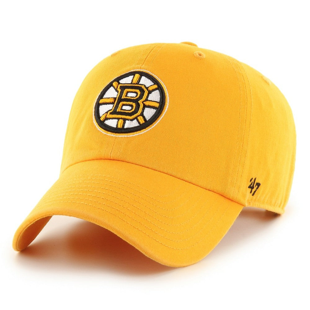 NHL Gold Boston Bruins '47 Clean Up Adjustable Hat
