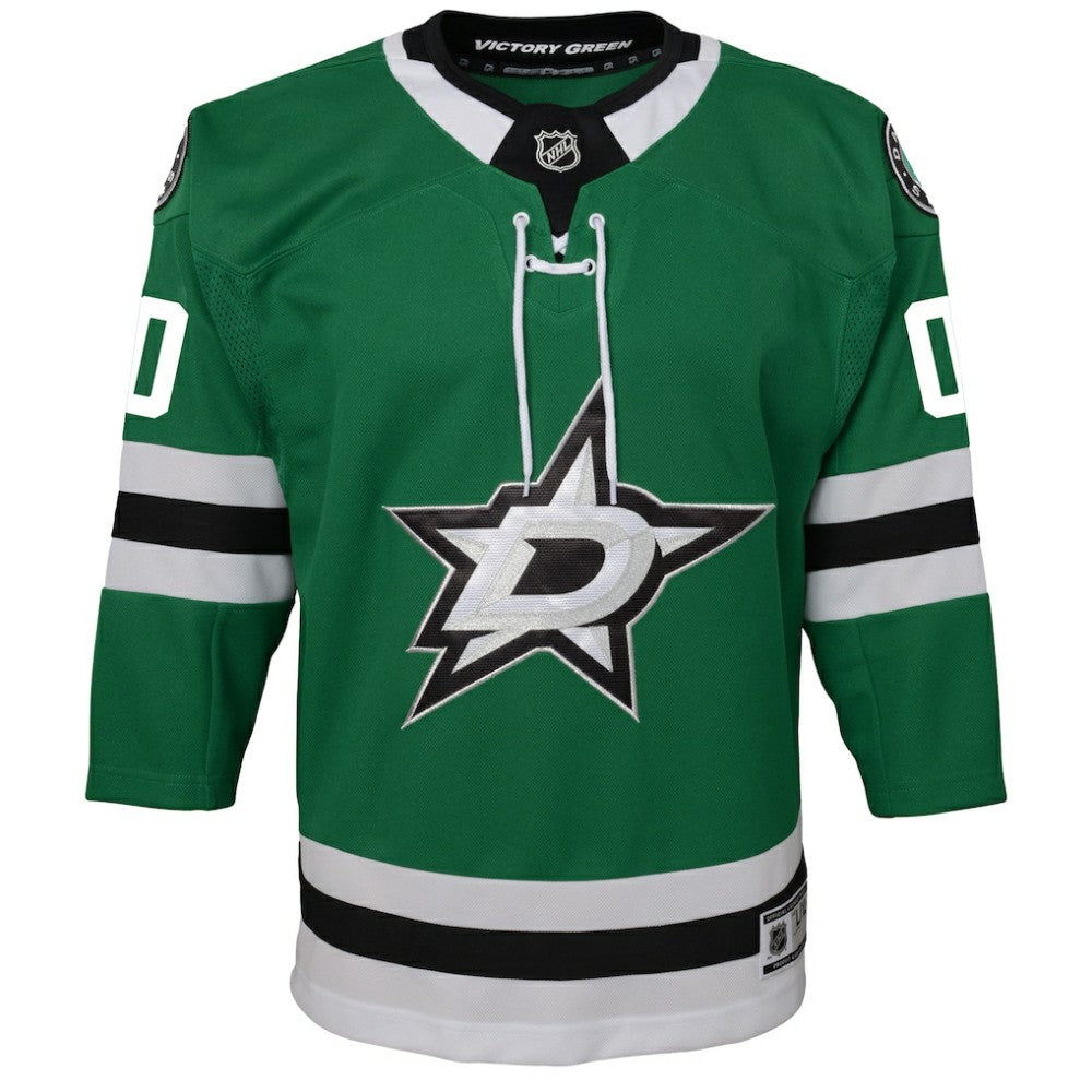 NHL Green Dallas Stars Youth Home Custom Premier Jersey
