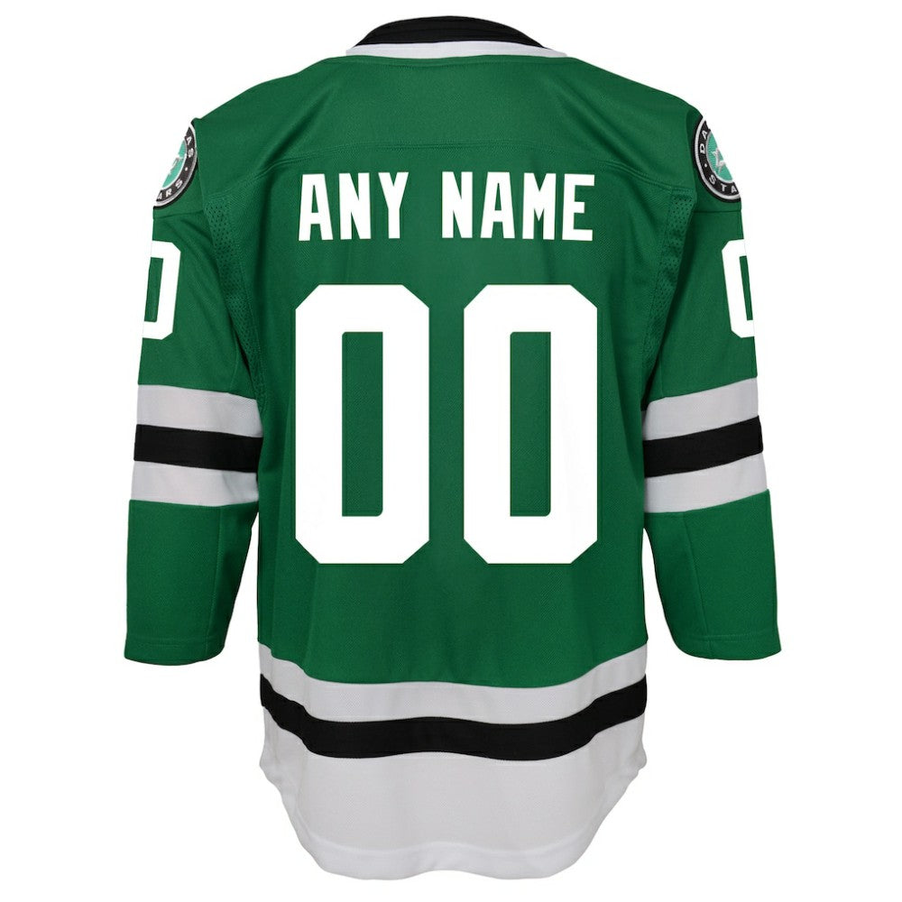 NHL Green Dallas Stars Youth Home Custom Premier Jersey