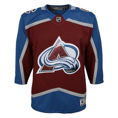 NHL Burgundy Colorado Avalanche Youth Home Premier Jersey