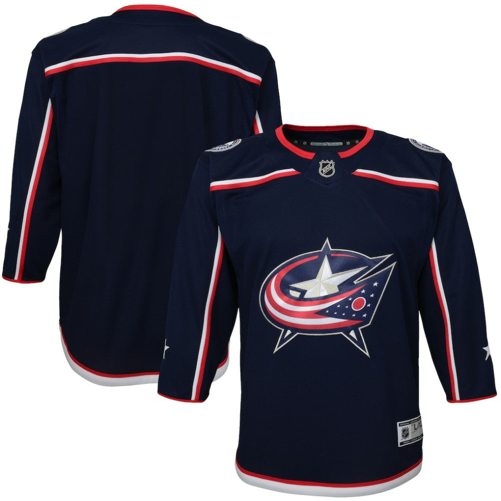 NHL Navy Columbus Blue Jackets Youth Home Premier Jersey