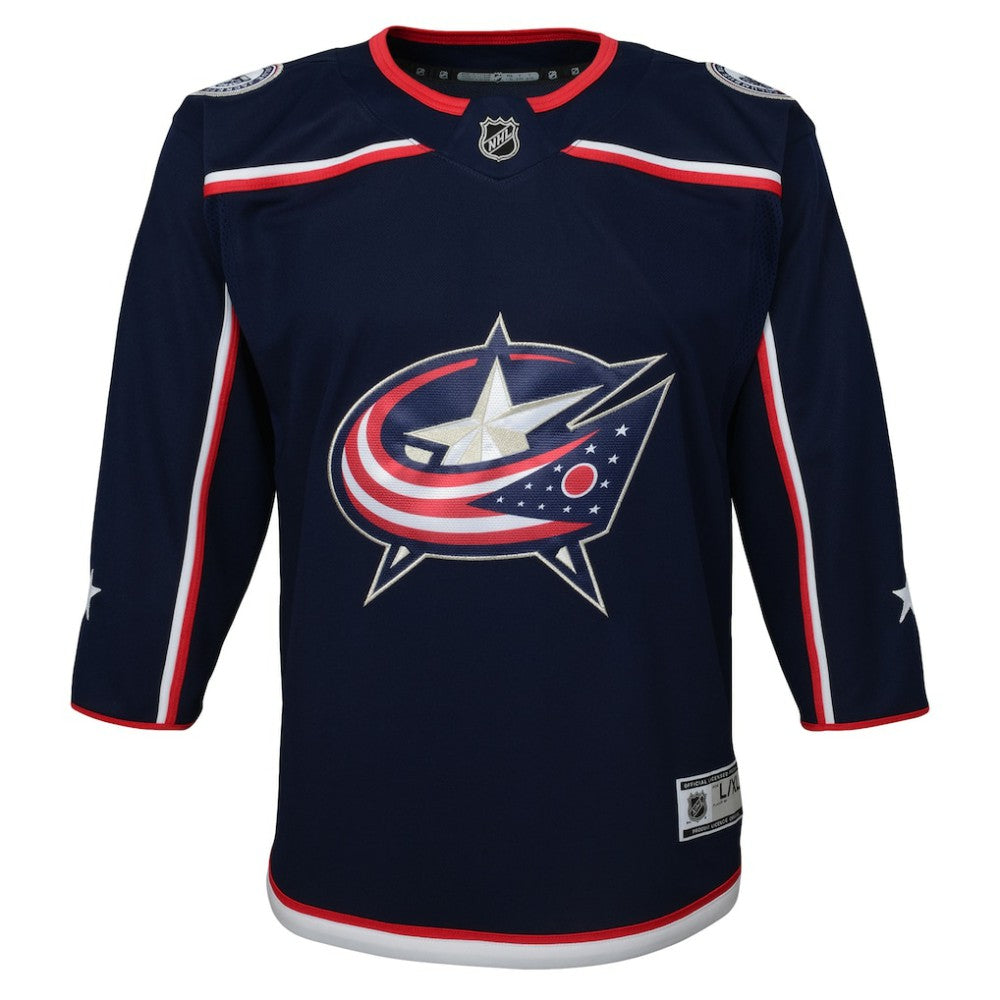 NHL Navy Columbus Blue Jackets Youth Home Premier Jersey