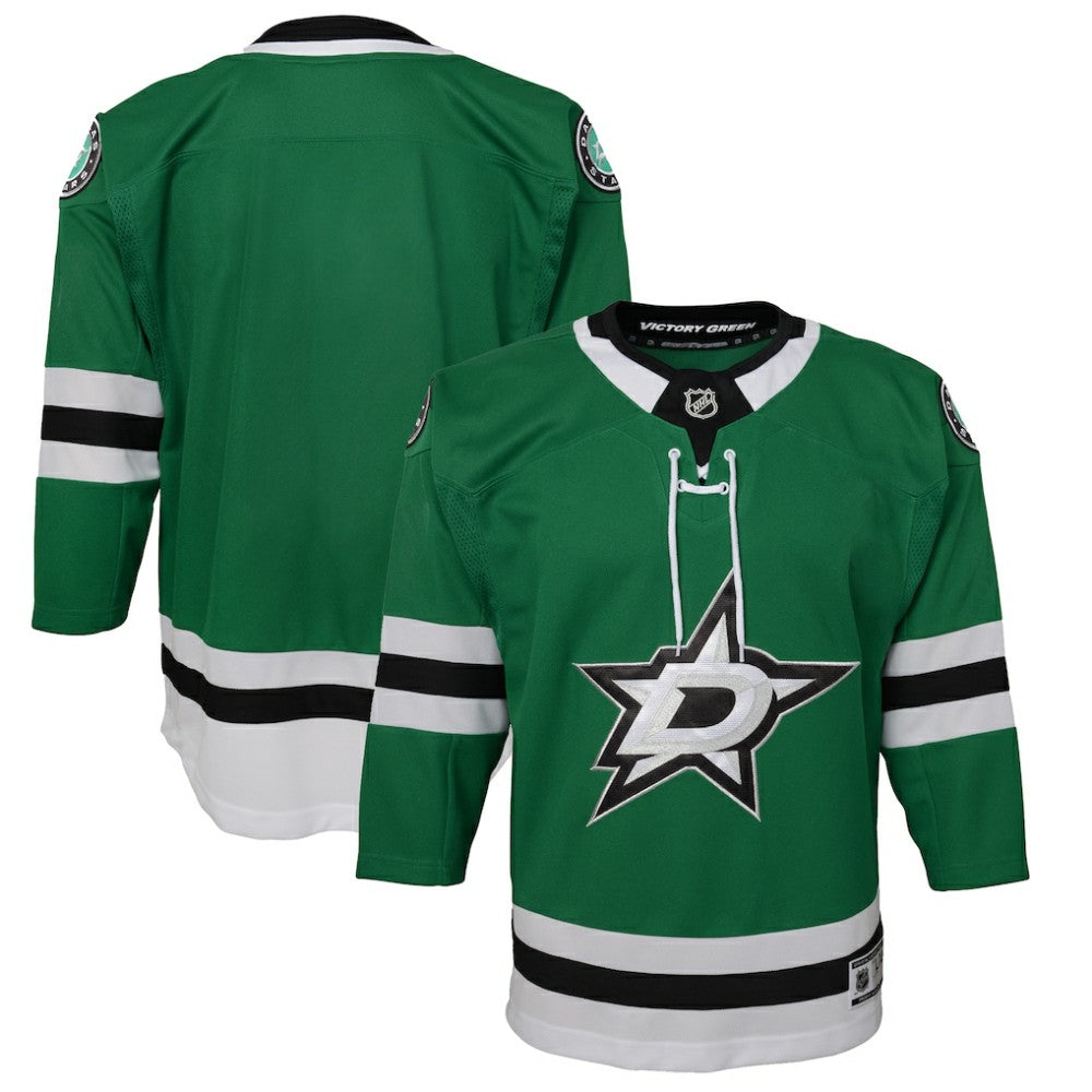 NHL Green Dallas Stars Youth Home Premier Jersey