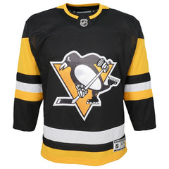 NHL Black Pittsburgh Penguins Youth Home Premier Blank Jersey