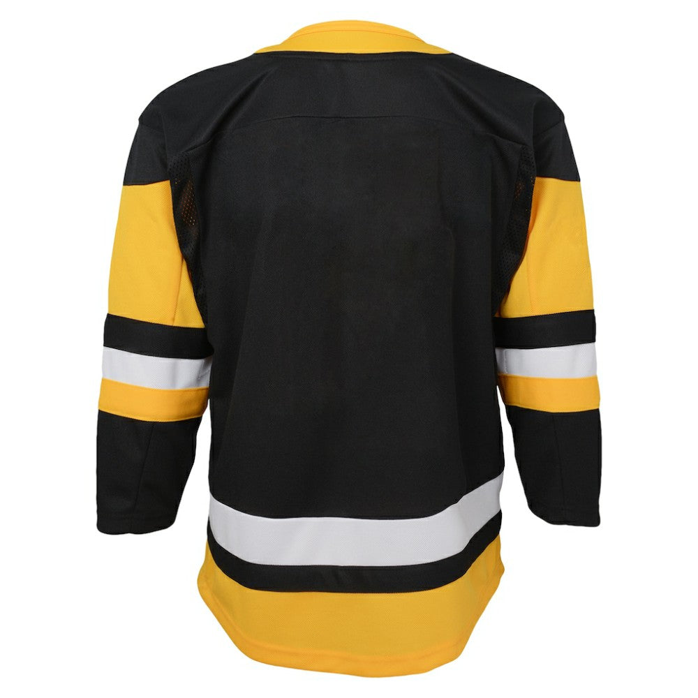 NHL Black Pittsburgh Penguins Youth Home Premier Blank Jersey