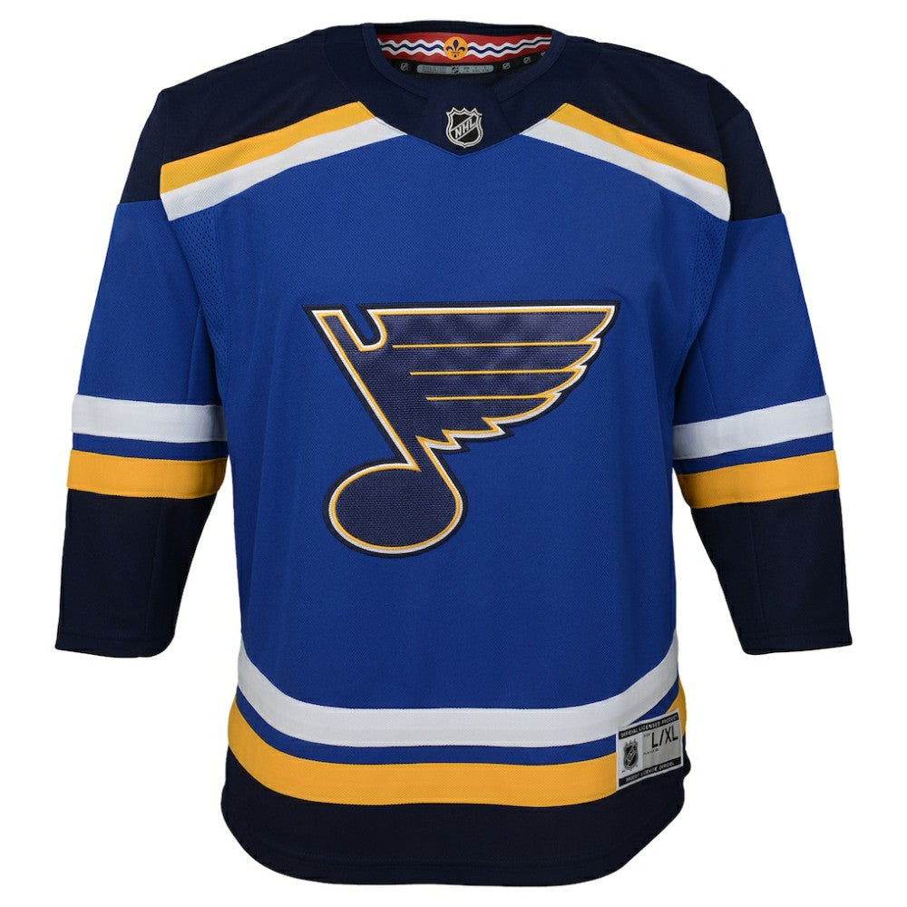 NHL Blue St. Louis Blues Youth Home Premier Jersey