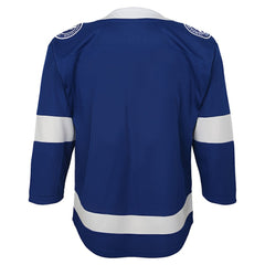 NHL Blue Tampa Bay Lightning Youth Home Blank Premier Jersey